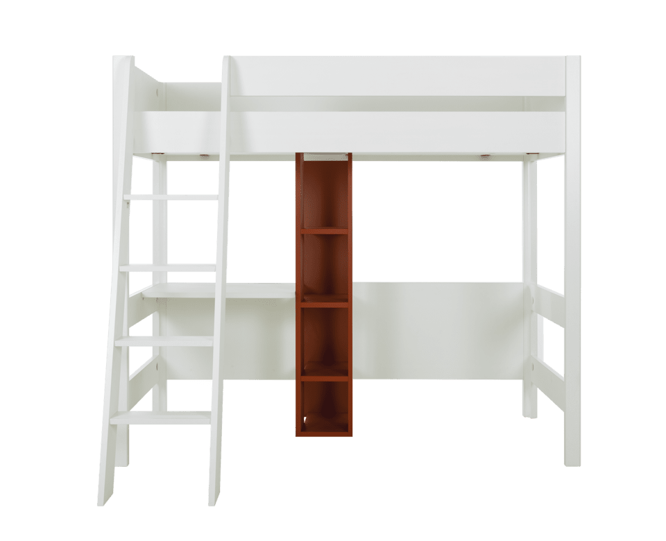 Lit Mezzanine Enfant Gautier Calypso – 190x90 Cm – Avec Rangements – Bois