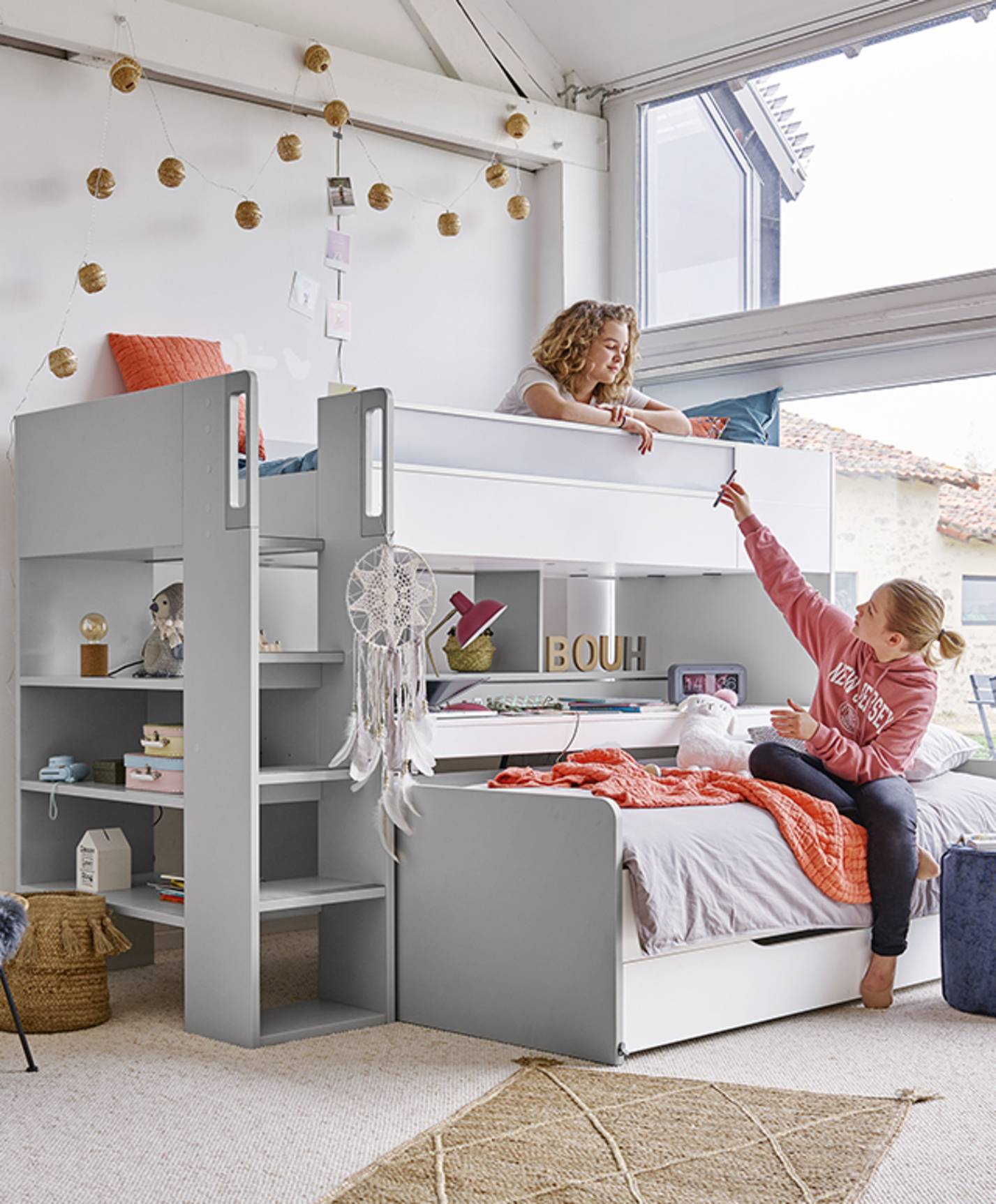 Chambre enfant avec bureau dans le style archi - GLICERIO - SO NUIT
