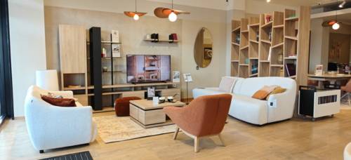 Intérieur du magasin Gautier Saint-Maximin - meubles fabriqués en France