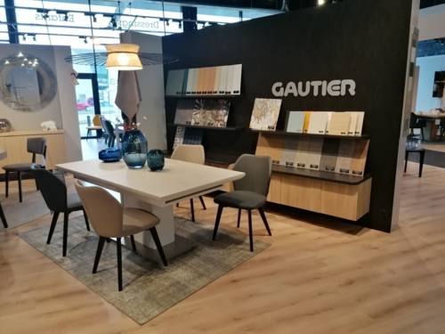 Matériauthèque du magasin de meubles Gautier Metz à Augny - mobilier design et durable