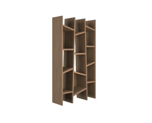 Bibliothèque étagère design Alvea L
