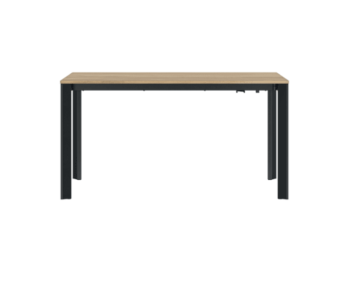 Extenso small table with charcoal legs