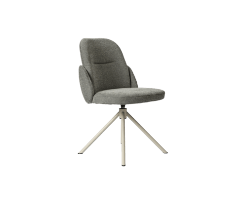 COROL chair swivel legs greige