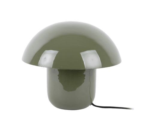 Olive Mushroom Lamp
