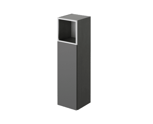 Adulis wall storage unit with 1 door and 1 compartment
