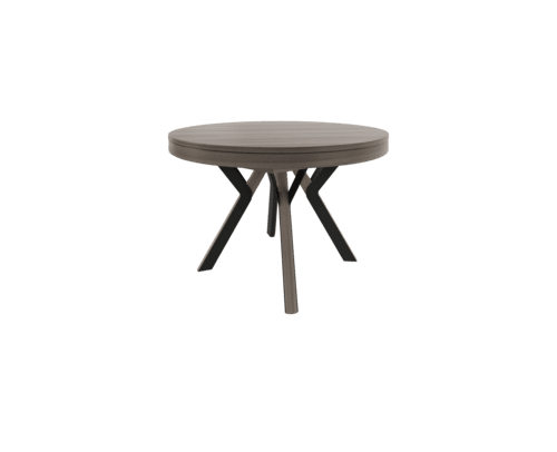 Setis Rondo round table with black legs