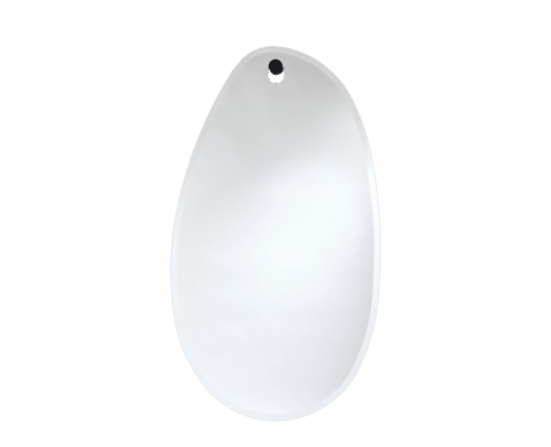 Miroir Globo noir chêne
