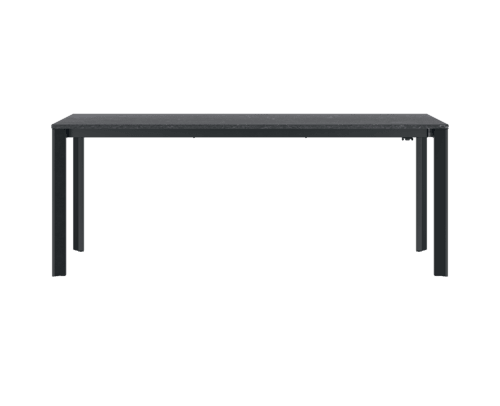 Table extensible XL pieds anthracite Extenso