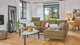 Gautier furniture to arrange living room corner sofa