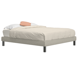 Upholstered bed base