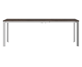 Table extensible S pieds aluminium Extenso