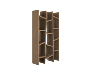 Bibliothèque étagère design Alvea L