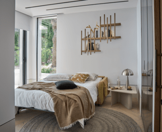 Canapé convertible 180 accoudoirs 10 cm Initial