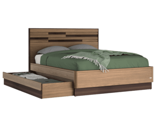 Lit coffre 2 tiroirs Symbiose