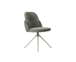 COROL chair swivel legs greige