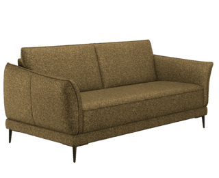 Modulo 220 fixed sofa with 20 cm armrests.