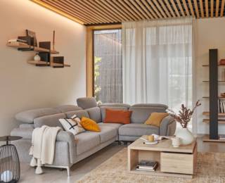 Meda corner sofa