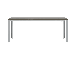 Table extensible XL pieds aluminium Extenso
