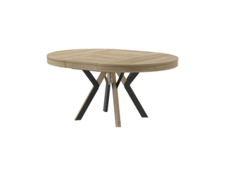 Setis Rondo round table with black legs