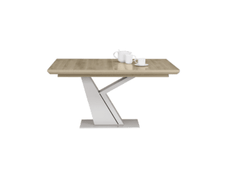Table pied gris “Y” avec allonge Setis
