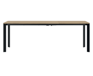 Table Extenso petit format pieds anthracite