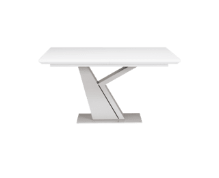 Modern extending table with gray foot Setis