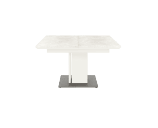 Table carrée à rallonge design Cara