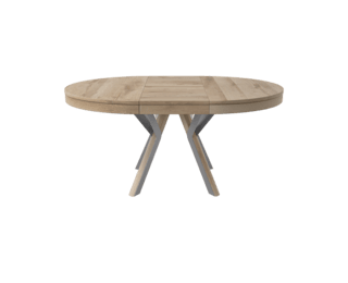 Setis Rondo round table with grey legs