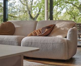 Canapé d'angle cocooning modulable avec méridienne Oasis