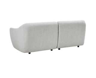 Oasis modular cocooning 2-seater straight sofa