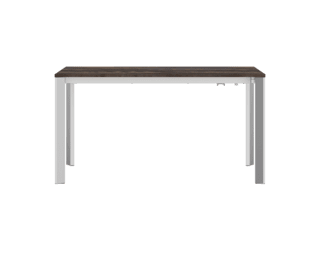 Table extensible S pieds aluminium Extenso