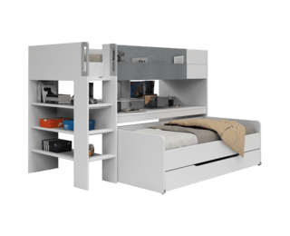 Lit coulissant 90x200 Trio Dimix