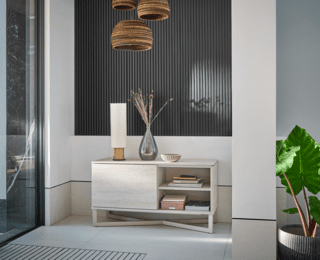 Meuble TV L. 120 sur pied Audace