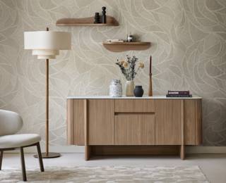 Atoll 3-door, 1-drawer sideboard