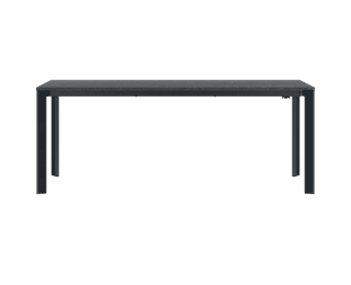 Table extensible XL pieds anthracite Extenso