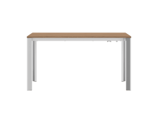 Table extensible S pieds aluminium Extenso