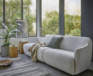 Canapé droit 4 places cocooning modulable Oasis