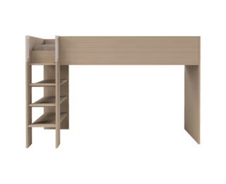 High bunk bed with storage Trio, Dimix collection