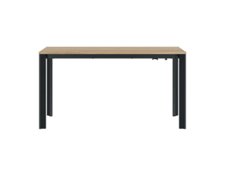 Table Extenso petit format pieds anthracite