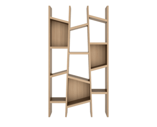 Alvea L design bookcase
