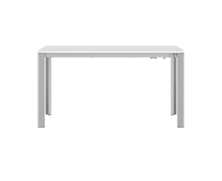 Table extensible S pieds aluminium Extenso