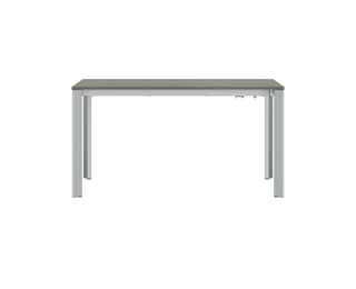 Extendable table S aluminum legs Extenso