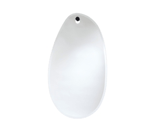 Miroir Globo noir chêne