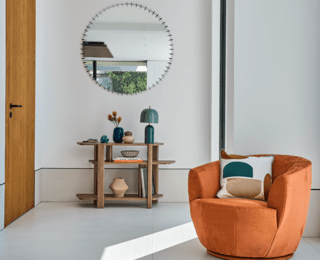 Bout de canapé contemporain Icona, collection Addict