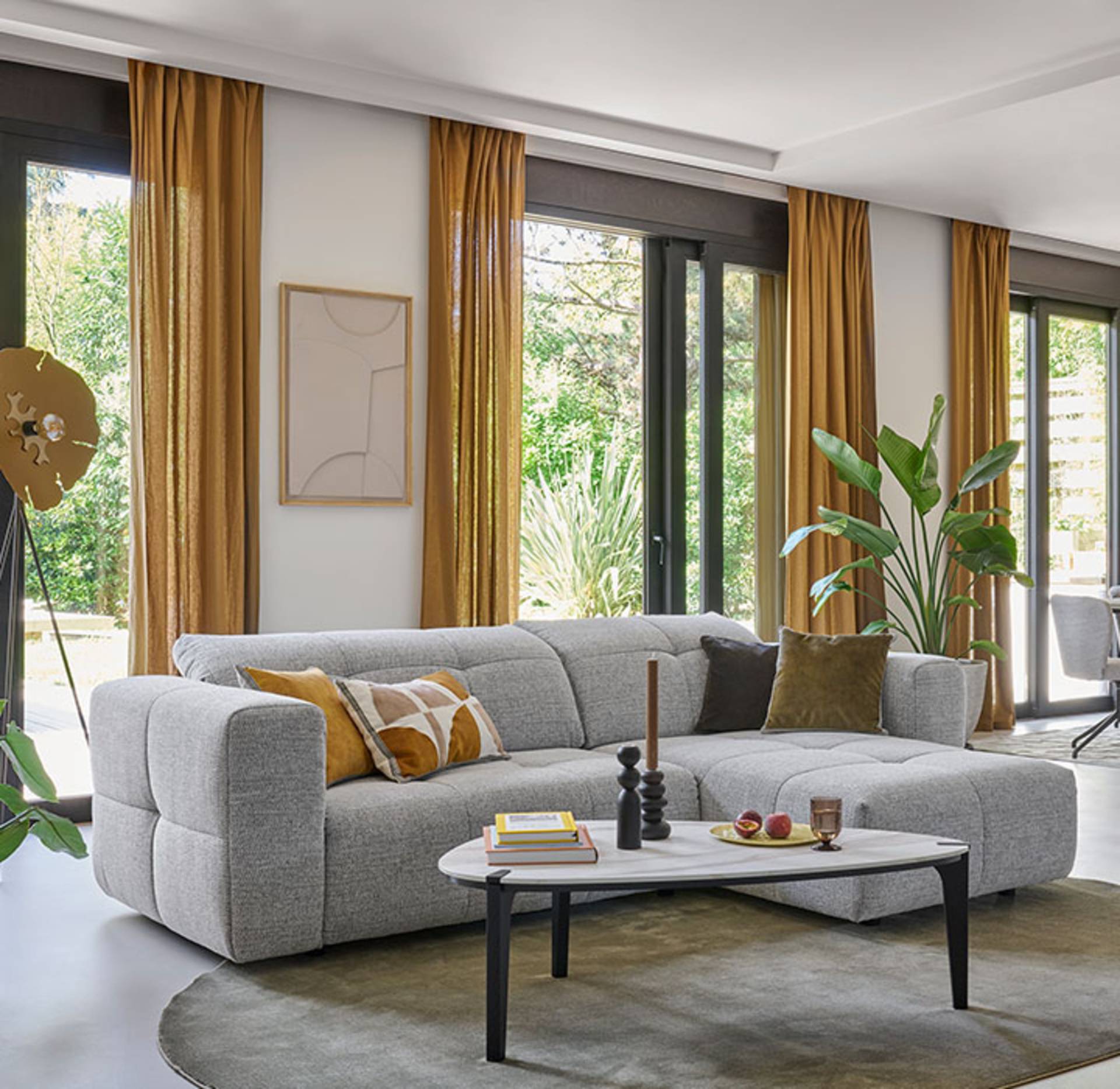 Canapé d’angle design : élégance et confort sur mesure | Meubles Gautier
