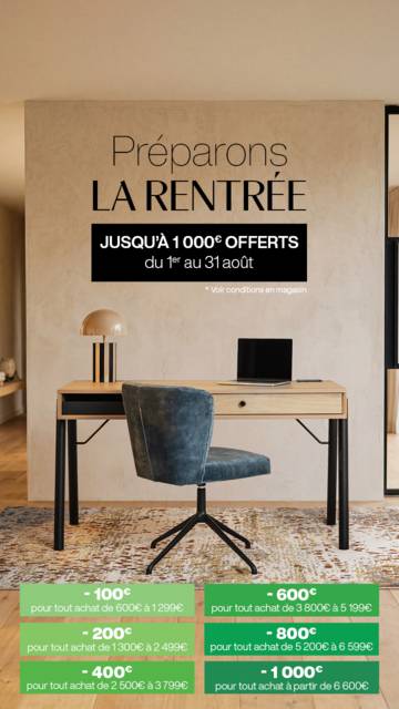 Bureau folio et chaise Exclusive