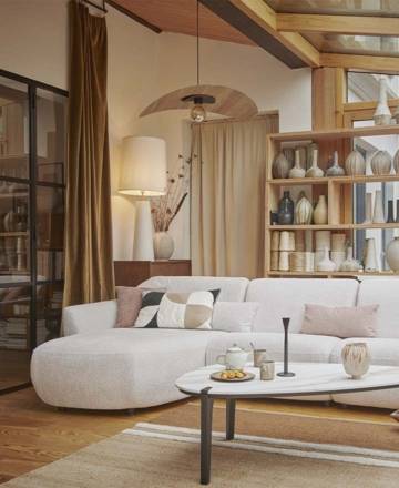 Meubles aux volumes généreux : notre canapé Oasis