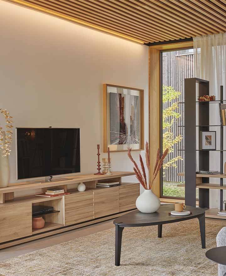 Idée déco coin TV : créer un espace harmonieux dans le salon | Magazine ...